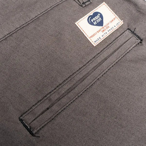 Pride N Joy Co - Chino Pants Grey Twill - Pride N Joy Co
