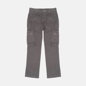 Pride N Joy Co - Grey Cargo Basic Pants - Pride N Joy Co