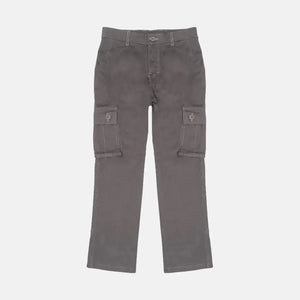Pride N Joy Co - Grey Cargo Basic Pants - Pride N Joy Co