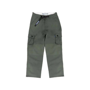Pride N Joy Co - Olive Cargo Pants Rangers Loose - Pride N Joy Co