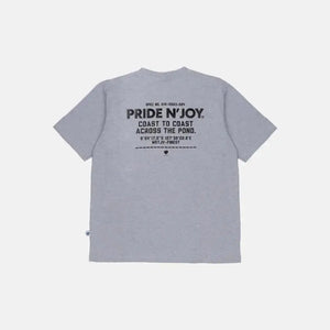 Pride N Joy Co - T-Shirt Graphic Across The Pond Tee Grey - Pride N Joy Co