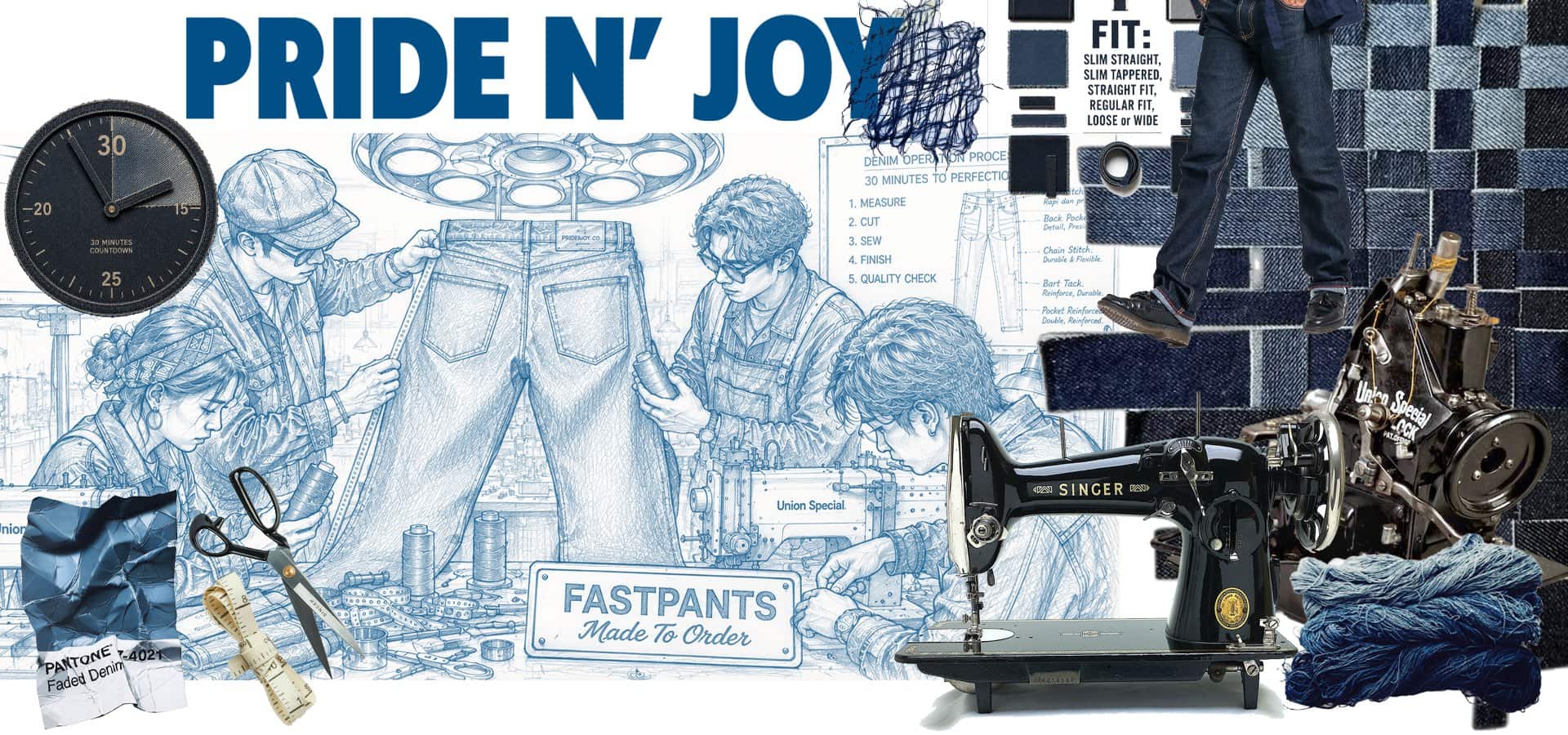 Fast Pants — Made To Order in 30 minutes