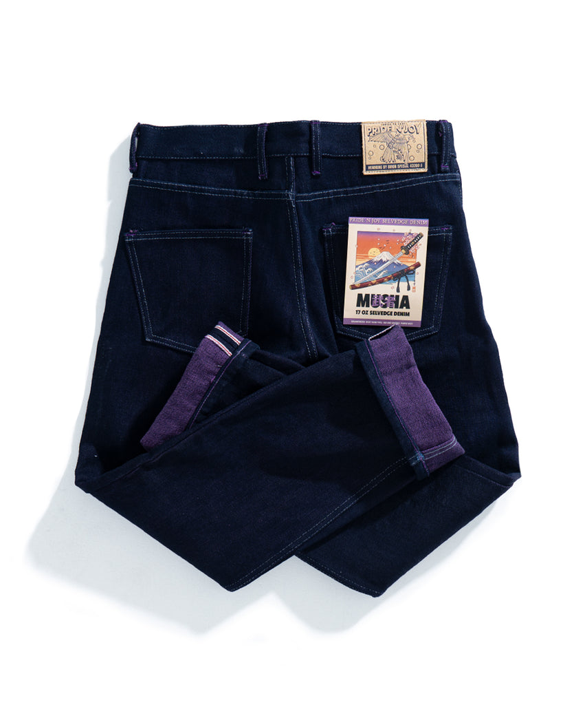 Musha 17 Oz Heavyweight Selvedge Denim