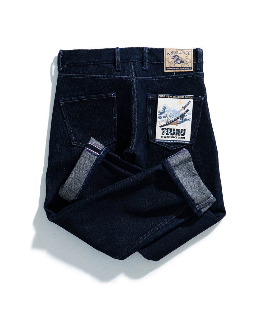 Tsuru 17 Oz Heavyweight Selvedge Denim
