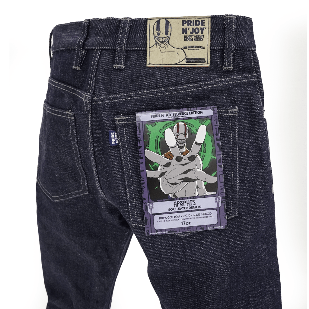 Pride N Joy Co - Apophis 17 Oz Heavyweight Selvedge Denim - Pride N Joy Co