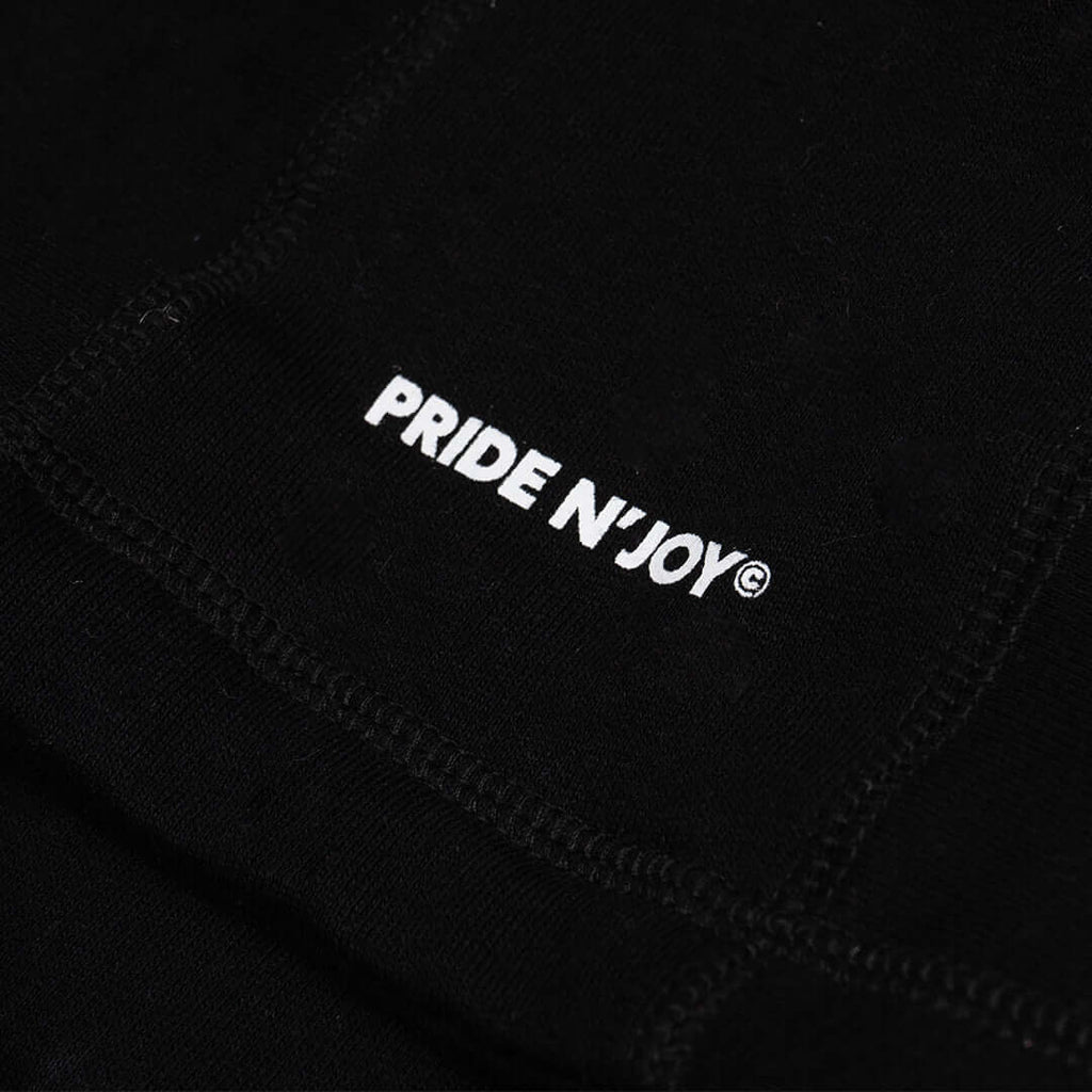 Pride N Joy Co - Arc Logo Hoodie Black - Pride N Joy Co