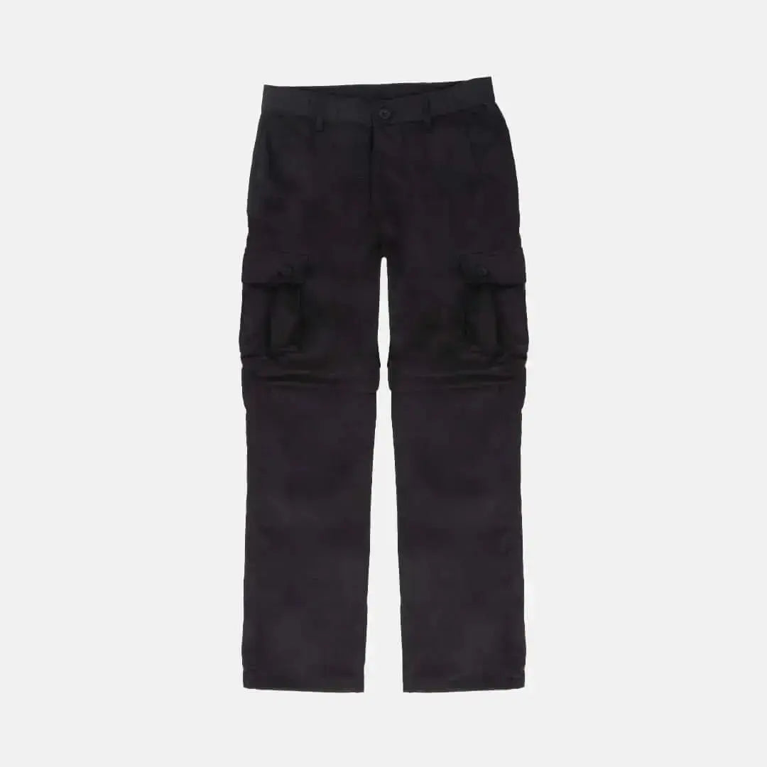 Pride N Joy Co - Black Cargo 2in1 Long Short Pants - Pride N Joy Co
