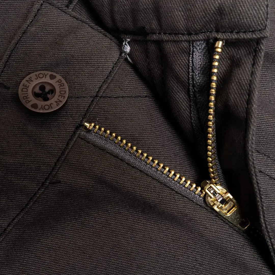 Pride N Joy Co - Chino Pants Grey Twill - Pride N Joy Co
