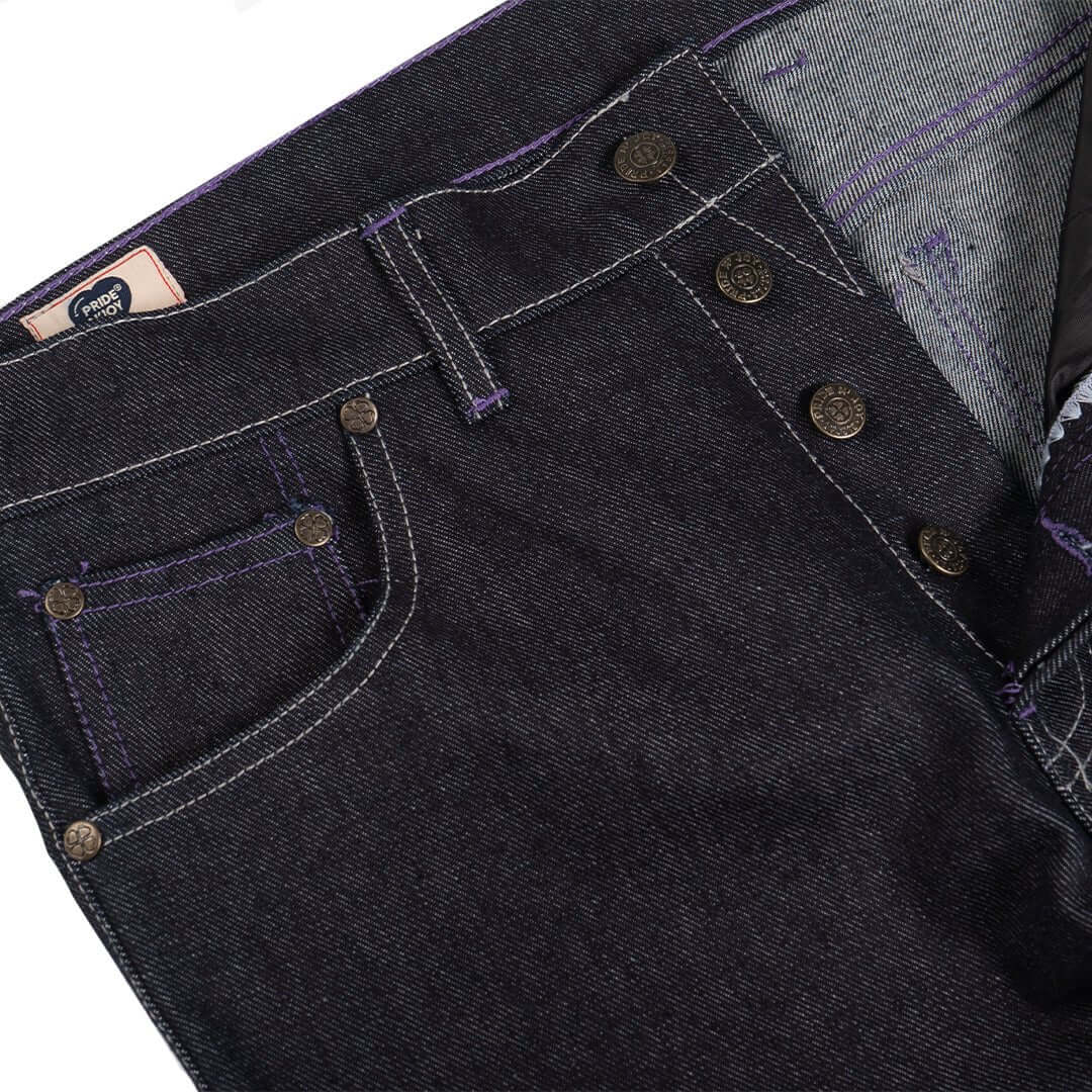 Pride N Joy Co - Darren 14 Oz Raw Denim - Pride N Joy Co