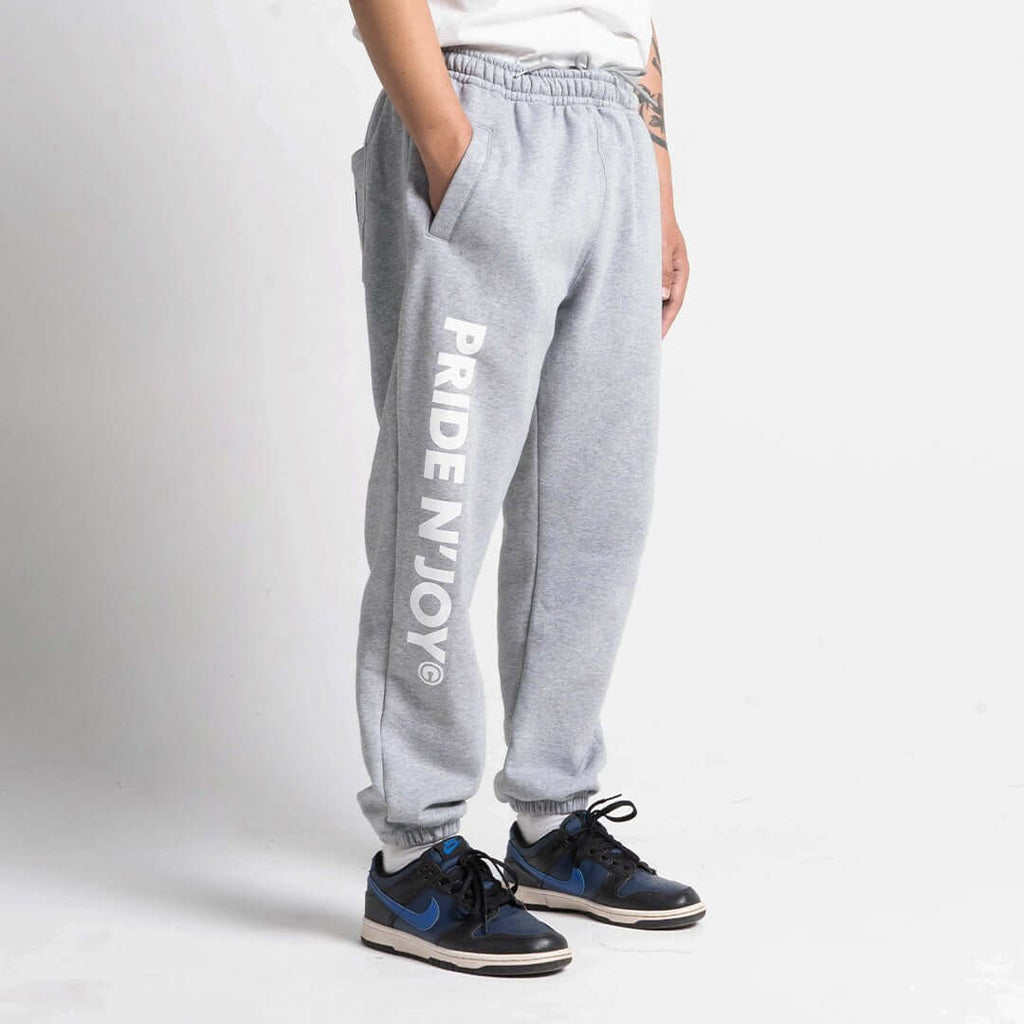 Pride N Joy Co - Fleece Long Pants Grey - Pride N Joy Co