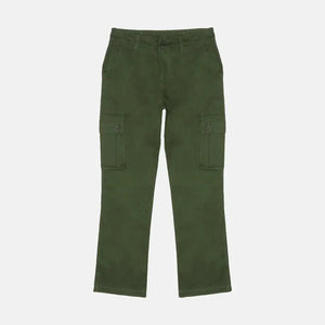 Pride N Joy Co - Green Cargo Basic Pants - Pride N Joy Co