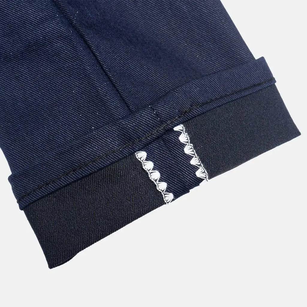 Pride N Joy Co - Indigo x Indigo 12 Oz Raw Denim Jeans - Pride N Joy Co