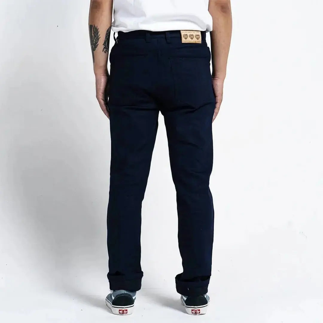 Pride N Joy Co - Indigo x Indigo 12 Oz Raw Denim Jeans - Pride N Joy Co