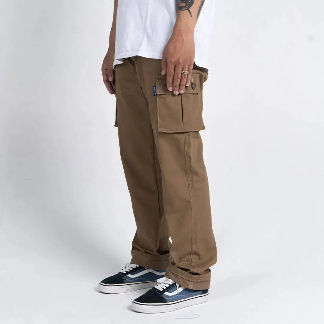 Pride N Joy Co - Khaki Cargo Pants Jericho - Pride N Joy Co