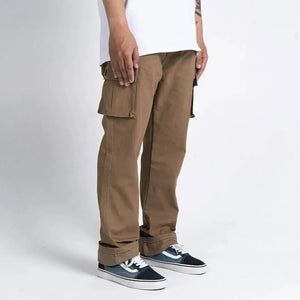 Pride N Joy Co - Khaki Cargo Pants Jericho - Pride N Joy Co