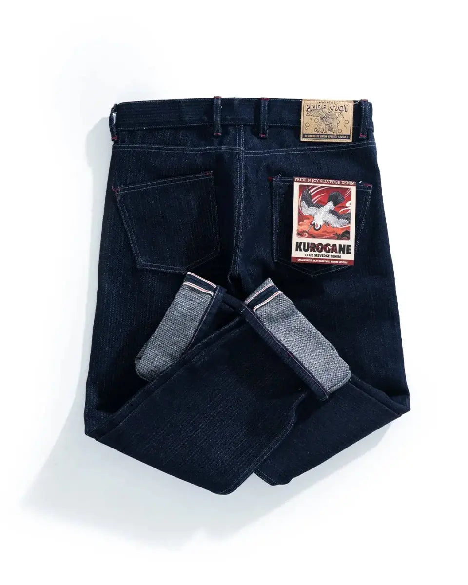 Pride N Joy Co - Kurogane 17 Oz Heavyweight Selvedge Denim - Pride N Joy Co