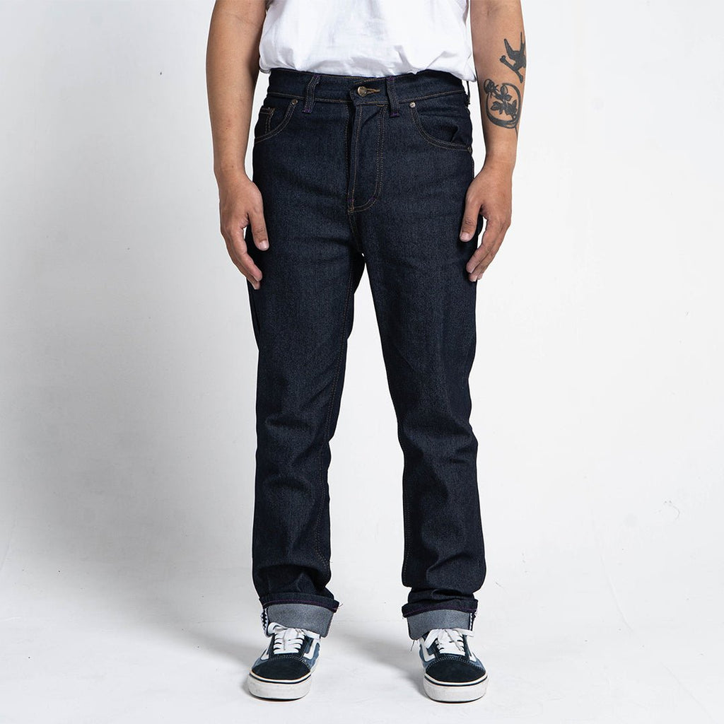 Pride N Joy Co - Neville Raw Denim Pants - Pride N Joy Co