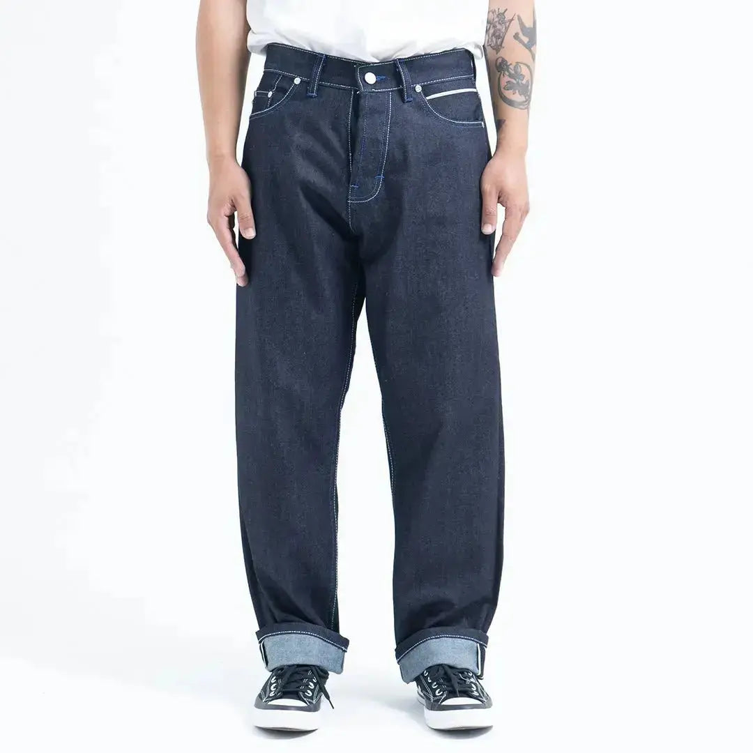 Premium Midweight Indigo Selvedge Denim Jeans – PRIDENJOY