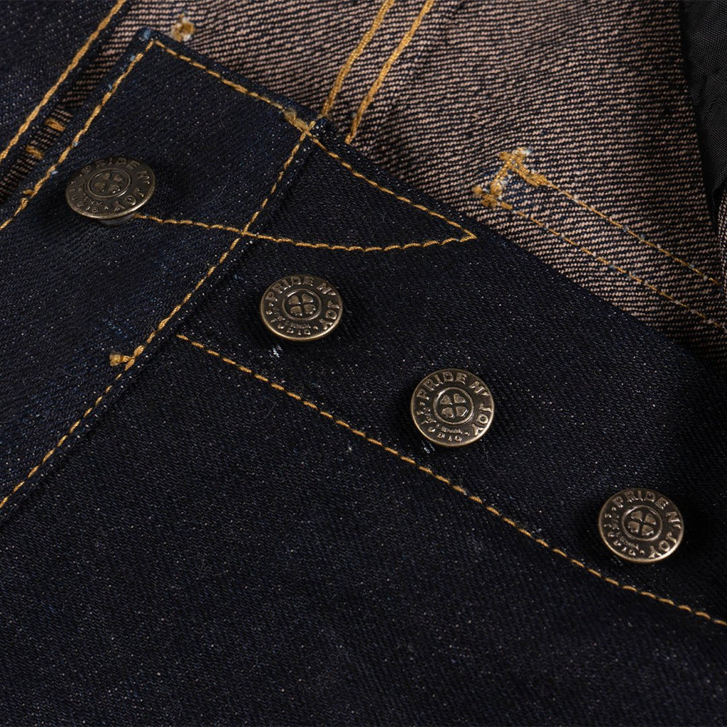 Pride N Joy Co - Robusta 17 Oz Dyed Selvedge Heavyweight Denim - Pride N Joy Co