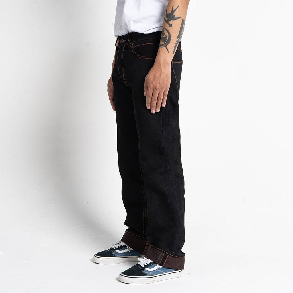 Pride N Joy Co - Sappan Wood 17 Oz Dyed Selvedge Heavyweight Denim - Pride N Joy Co