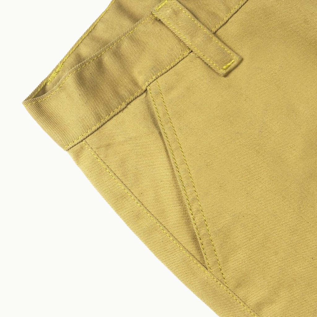 Pride N Joy Co - Selvedge Chino Pants Cream - Pride N Joy Co