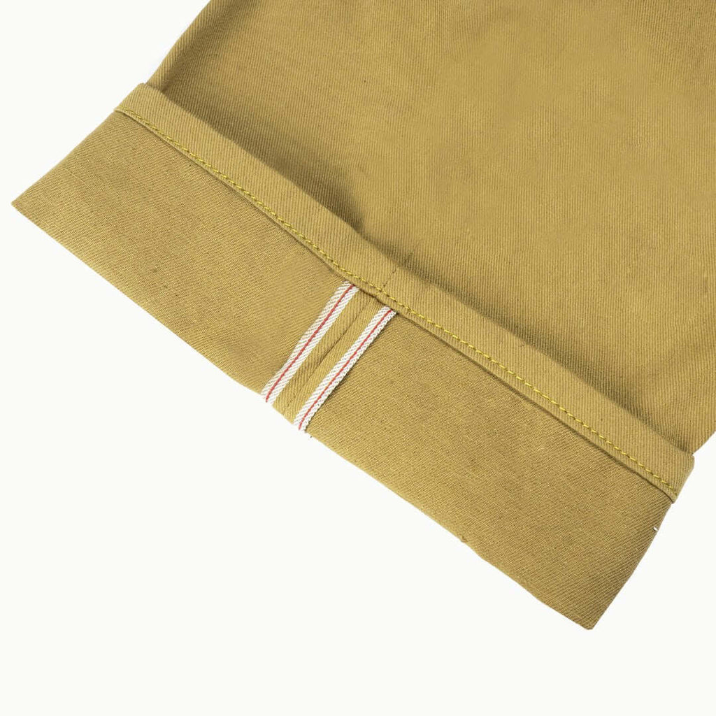 Pride N Joy Co - Selvedge Chino Pants Cream - Pride N Joy Co