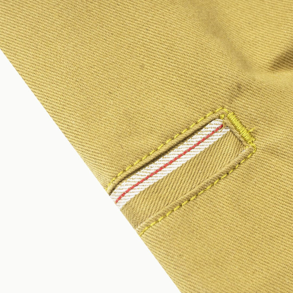 Pride N Joy Co - Selvedge Chino Pants Cream - Pride N Joy Co