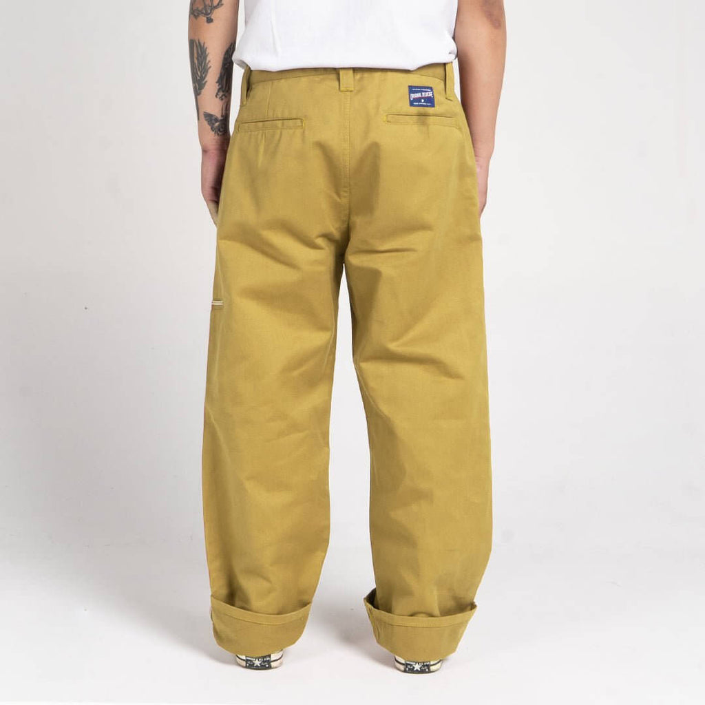 Pride N Joy Co - Selvedge Chino Pants Cream - Pride N Joy Co