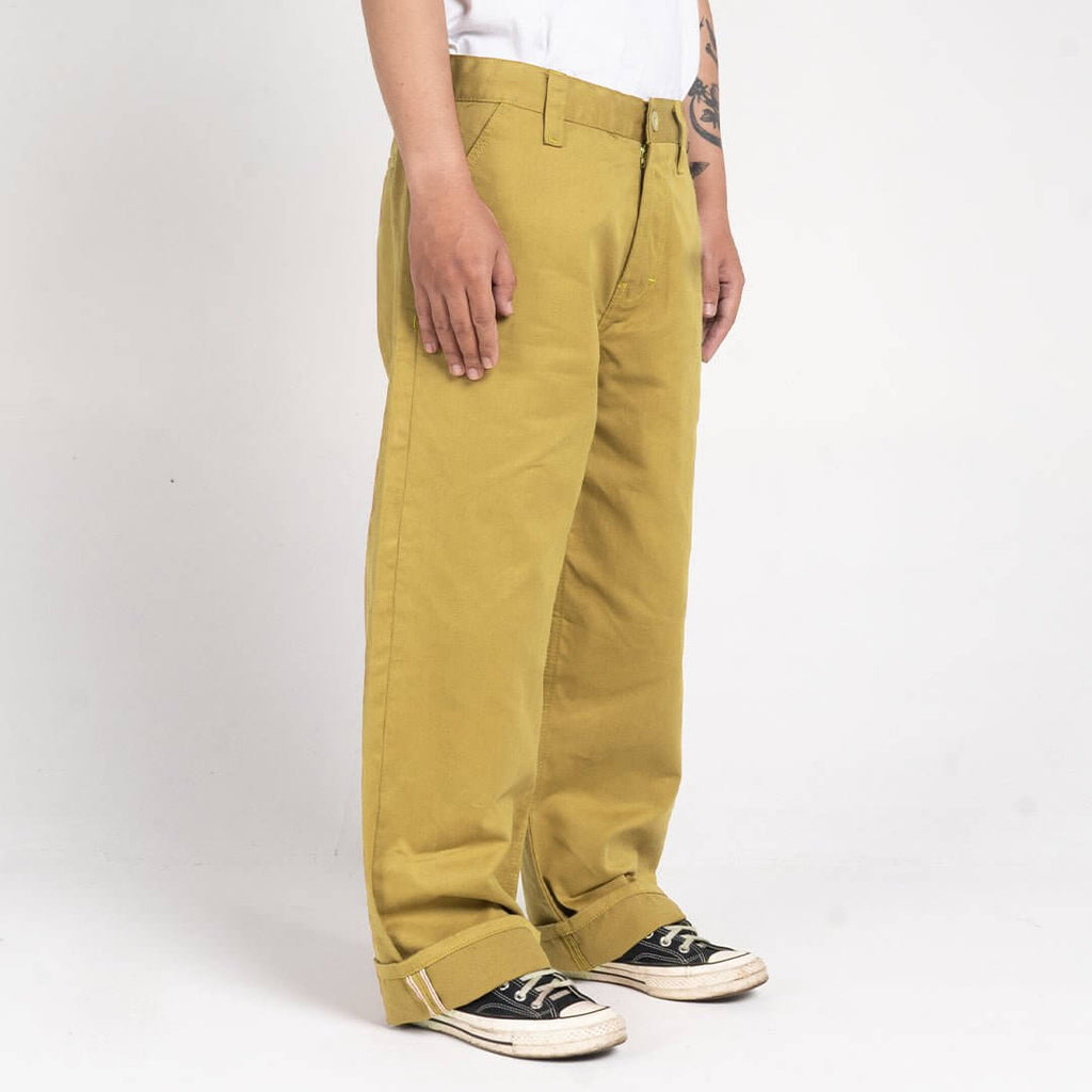 Pride N Joy Co - Selvedge Chino Pants Cream - Pride N Joy Co