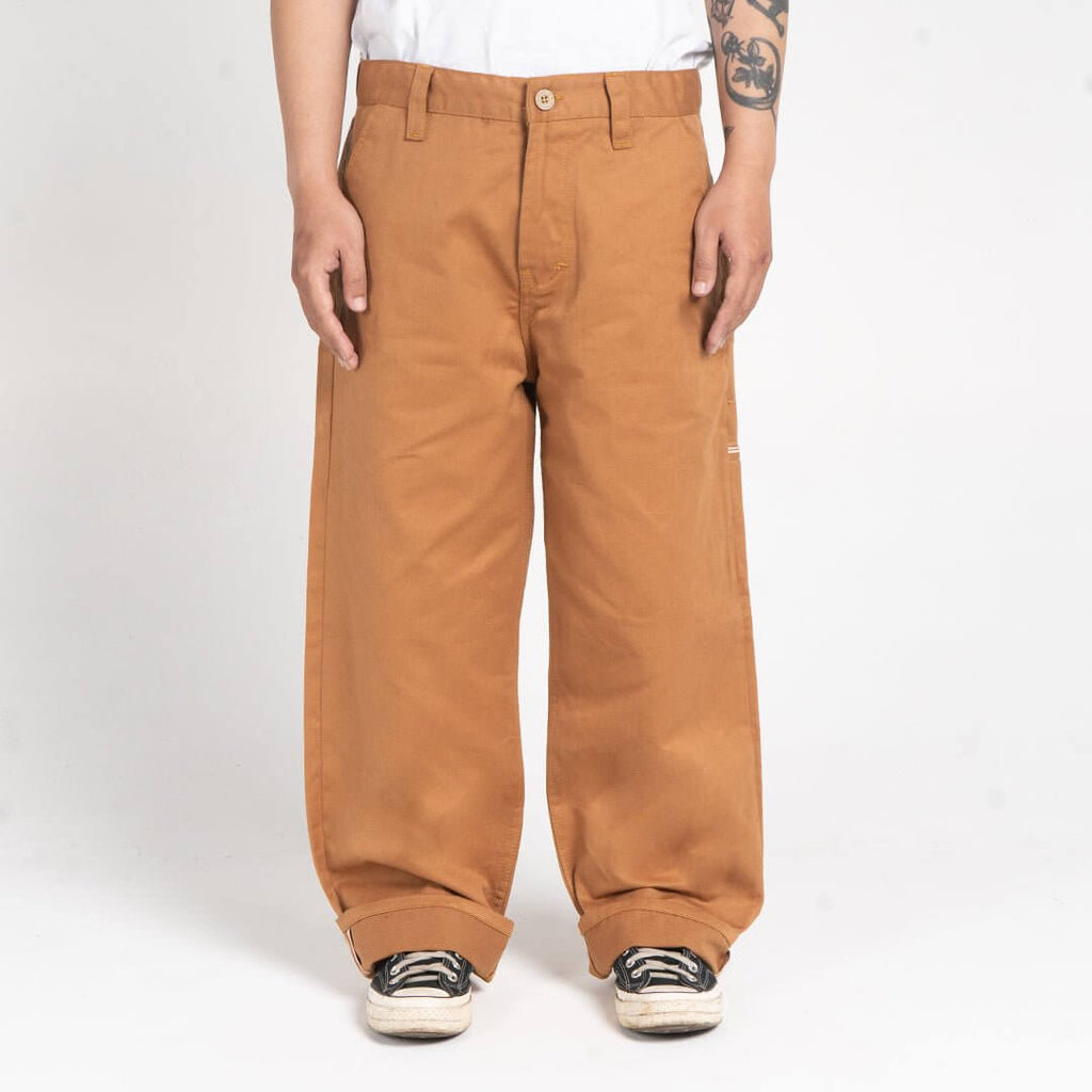 Pride N Joy Co - Selvedge Chino Pants Khaki - Pride N Joy Co