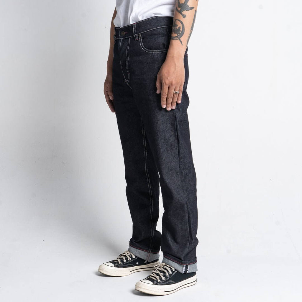Pride N Joy Co - Sergei Raw Denim Pants - Pride N Joy Co