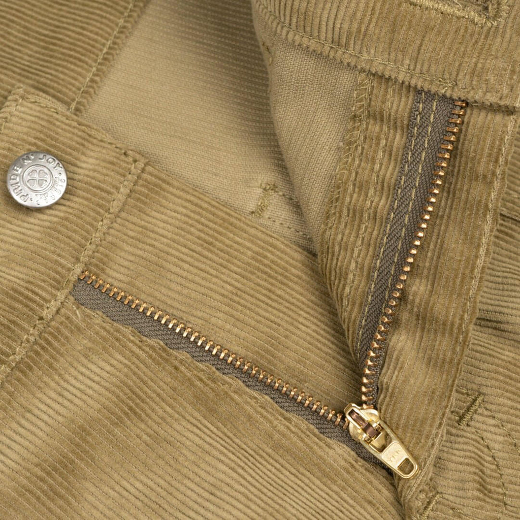 Pride N Joy Co - Short Corduroy Pants Wide Fit - Pride N Joy Co