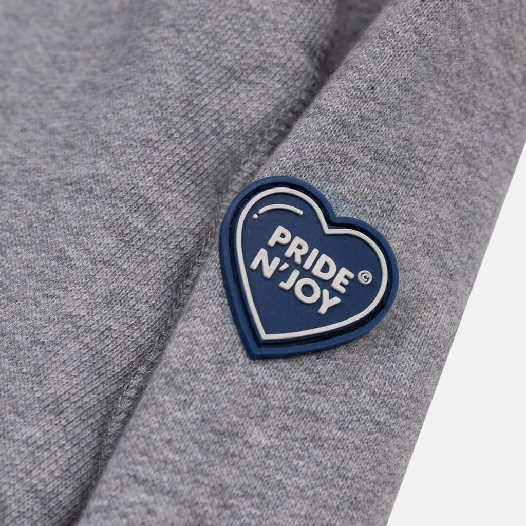 Pride N Joy Co - Sign Half Zip Sweatshirt Grey - Pride N Joy Co