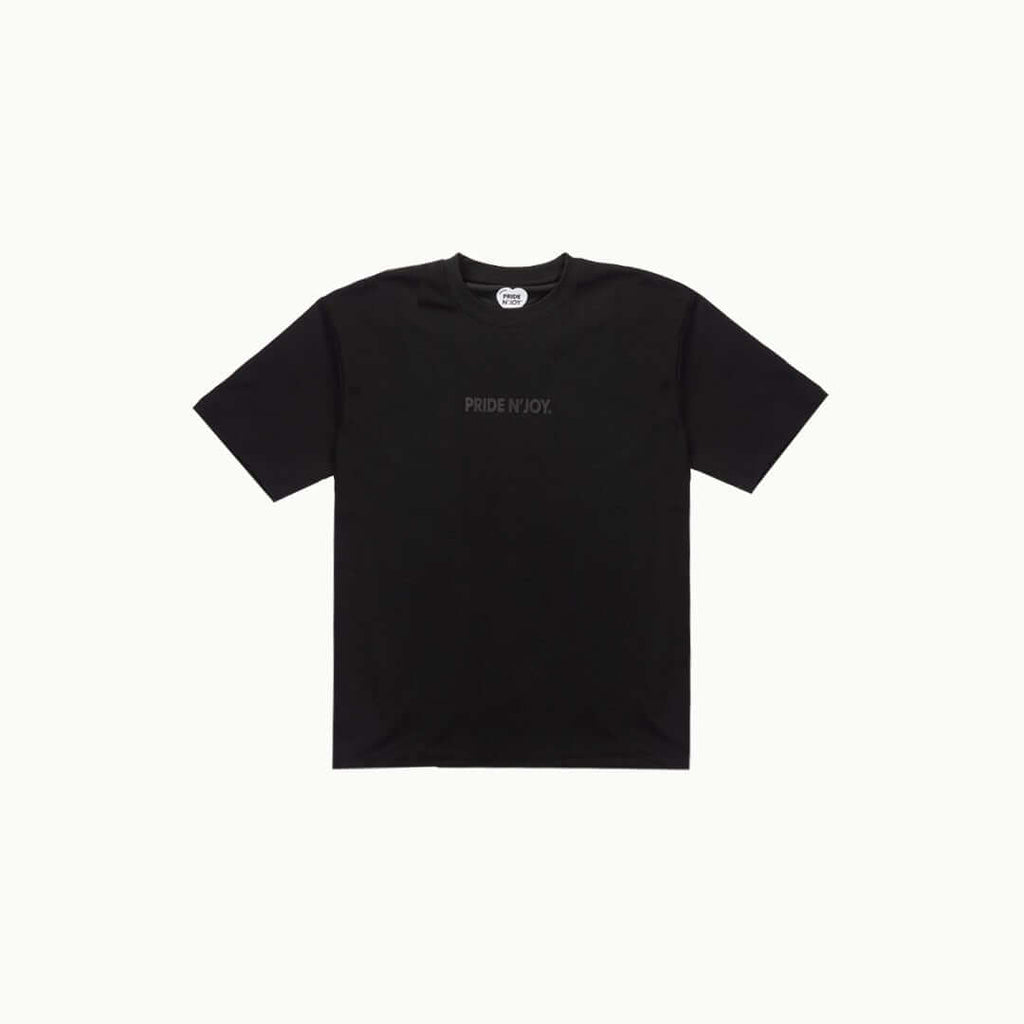 Pride N Joy Co - Staples Boxy T-Shirt Black - Pride N Joy Co