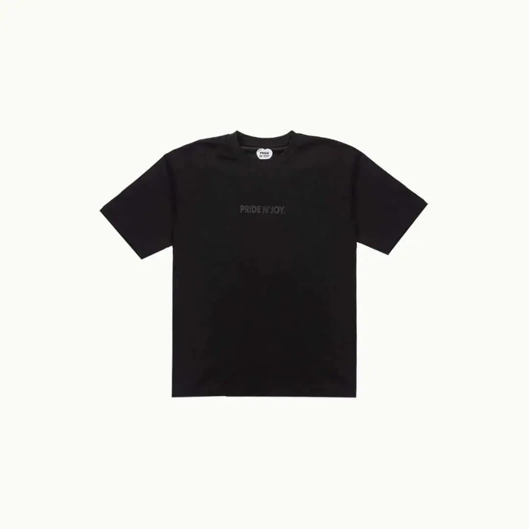 Pride N Joy Co - Staples Boxy T-Shirt Black - Pride N Joy Co