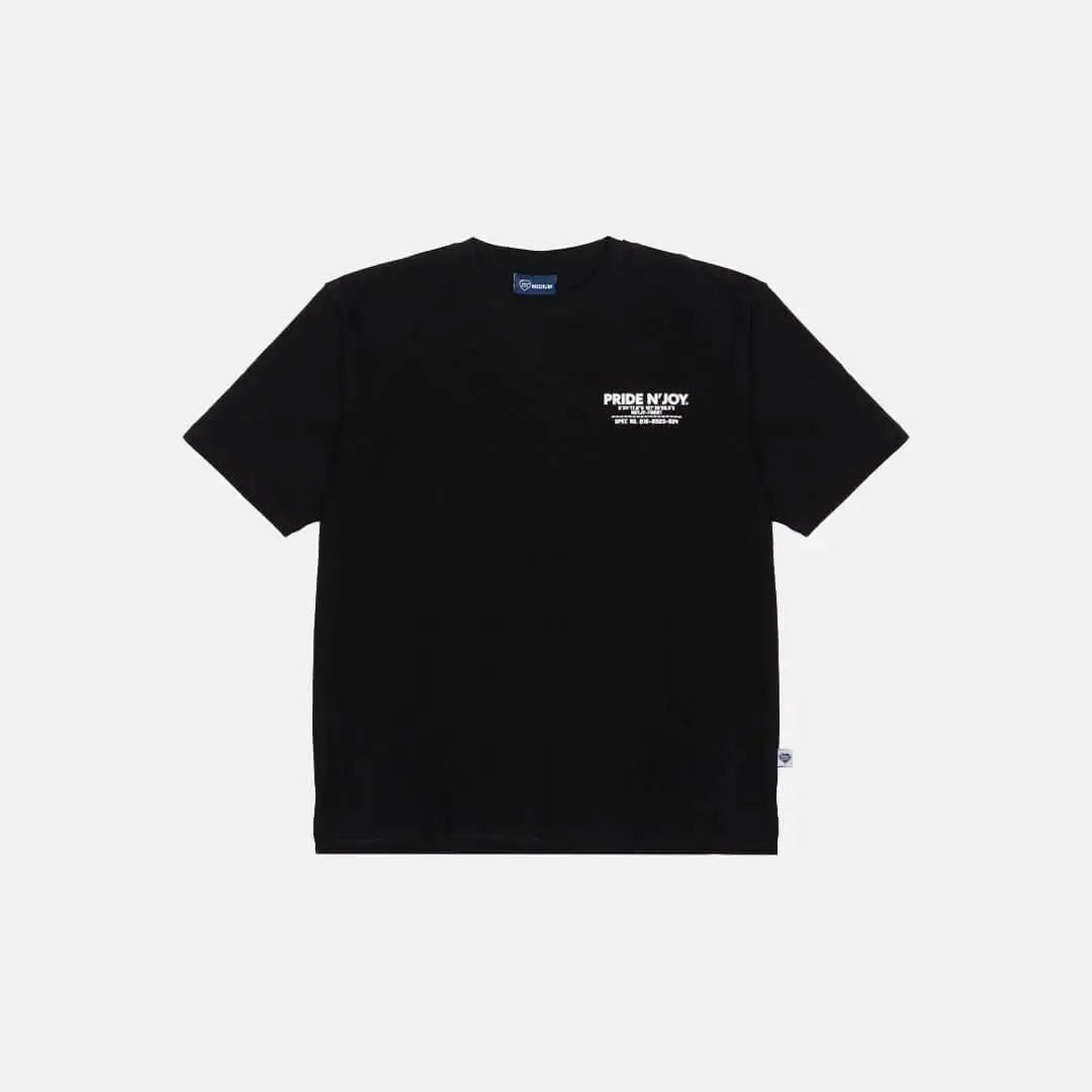 Pride N Joy Co - T-Shirt Graphic Across The Pond Tee Black - Pride N Joy Co