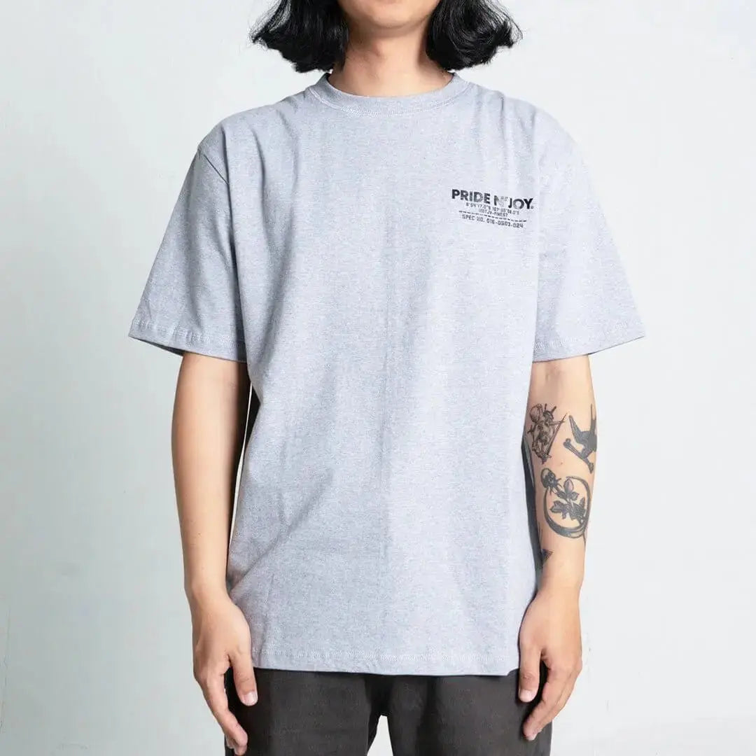 Pride N Joy Co - T-Shirt Graphic Across The Pond Tee Grey - Pride N Joy Co