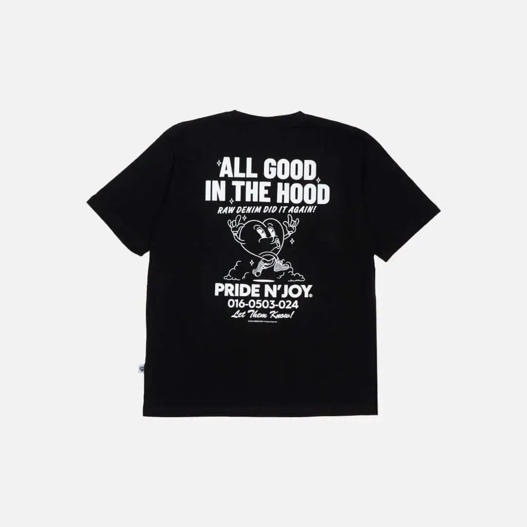 Pride N Joy Co - T-Shirt Graphic All Good Tee Black - Pride N Joy Co