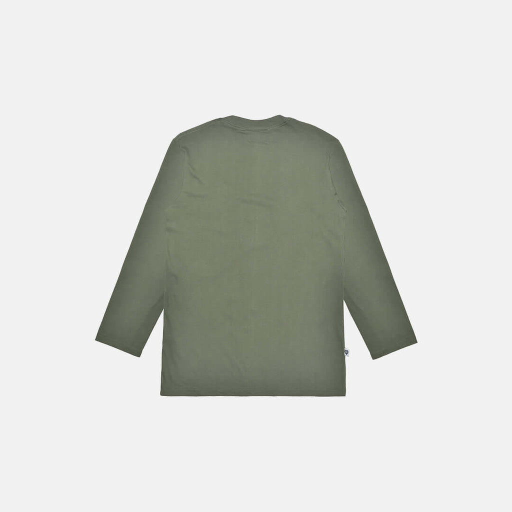 Pride N Joy Co - T-Shirt Long Sleeve Basic Green - Pride N Joy Co