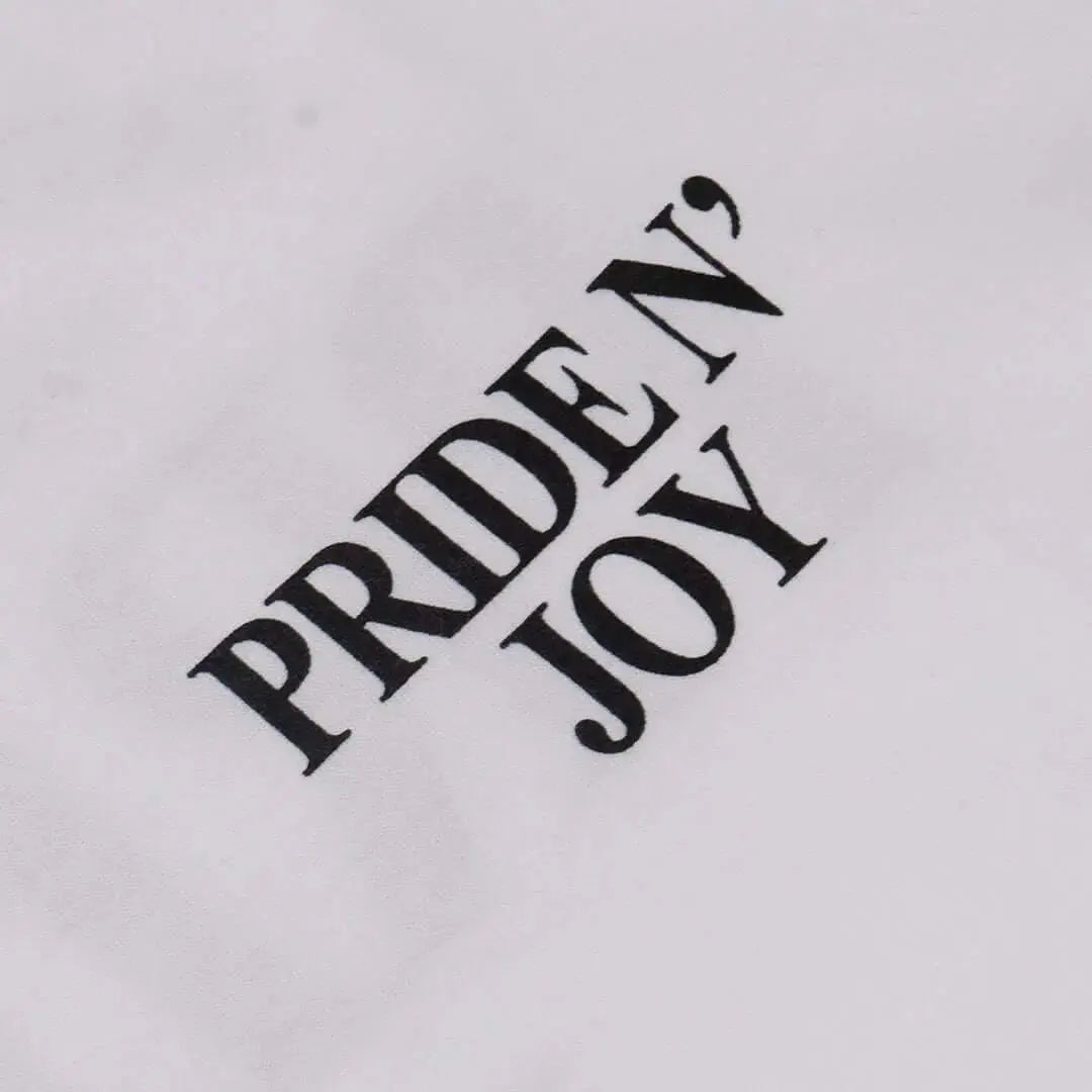 Pride N Joy Co - T-Shirt Longsleeve PNJ Rouman White - Pride N Joy Co