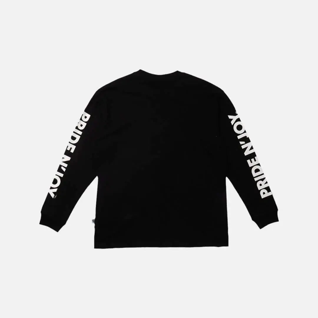 Pride N Joy Co - T-Shirt Longsleeve Pride N'Joy Black - Pride N Joy Co