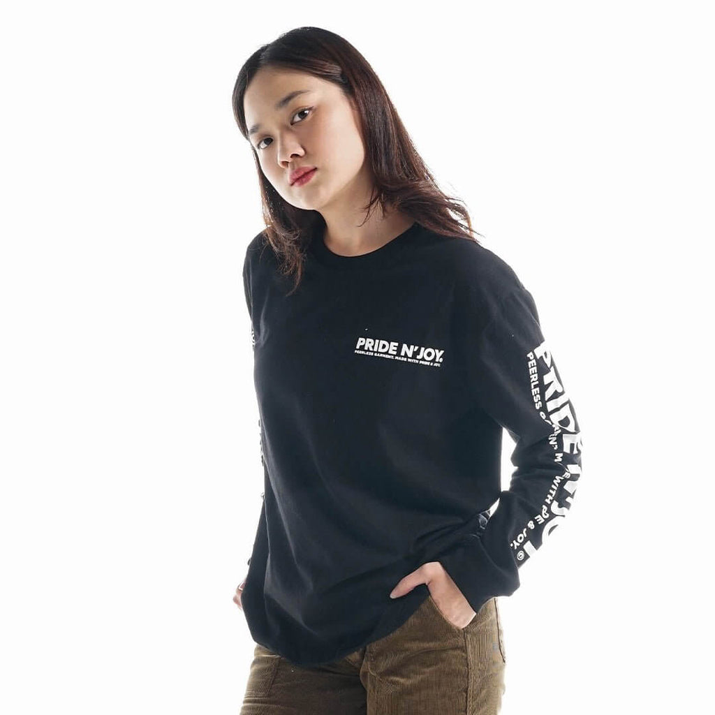 Pride N Joy Co - T-Shirt Longsleeve Pride N'Joy Black - Pride N Joy Co