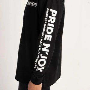 Pride N Joy Co - T-Shirt Longsleeve Pride N'Joy Black - Pride N Joy Co