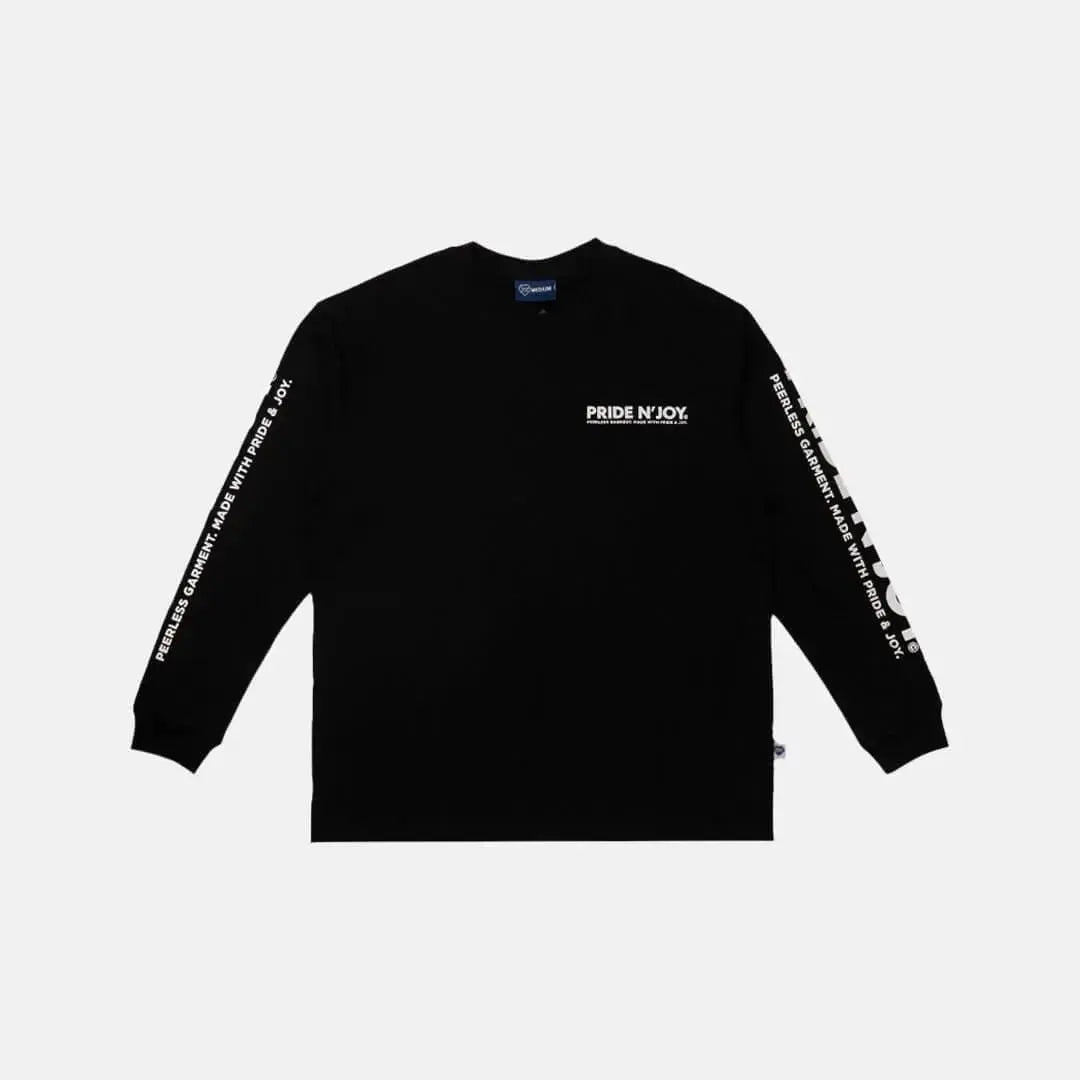Pride N Joy Co - T-Shirt Longsleeve Pride N'Joy Black - Pride N Joy Co