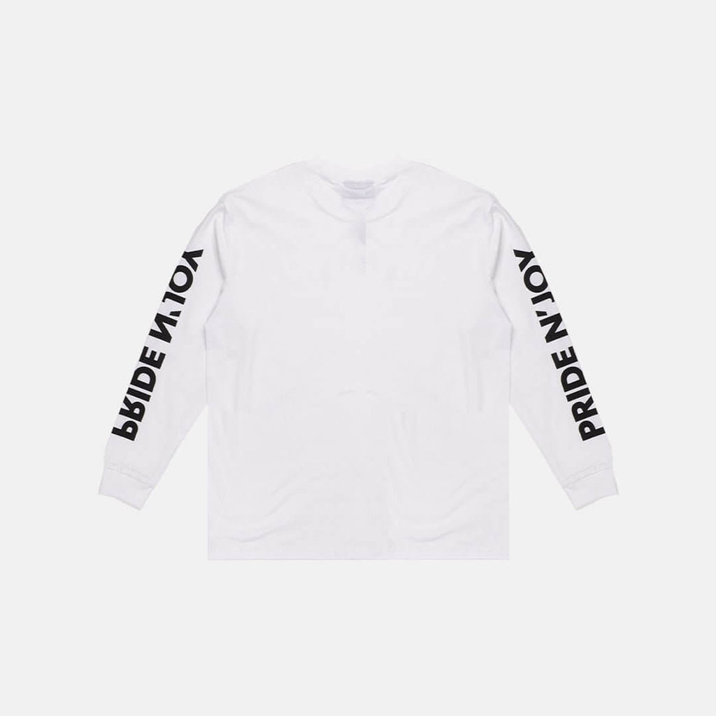 Pride N Joy Co - T-Shirt Longsleeve Pride N'Joy White - Pride N Joy Co