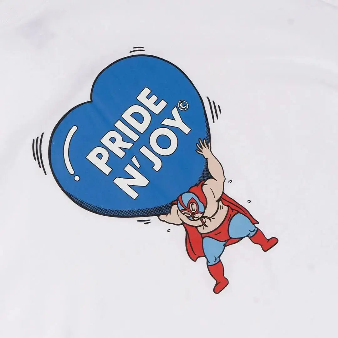 Pride N Joy Co - T-Shirt Lucha Libre White - Pride N Joy Co