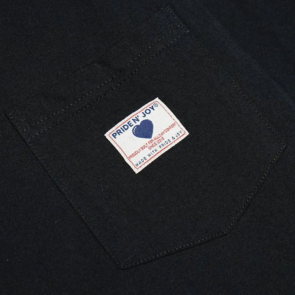 Pride N Joy Co - T-Shirt Pocket Tee Black - Pride N Joy Co
