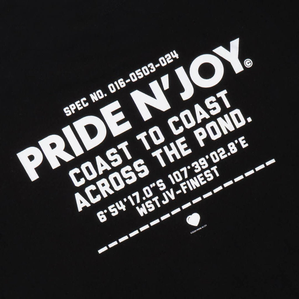 Pride N Joy Co - T-Shirt Regular Fit Combed Graphic Across The Pond Tee - Pride N Joy Co