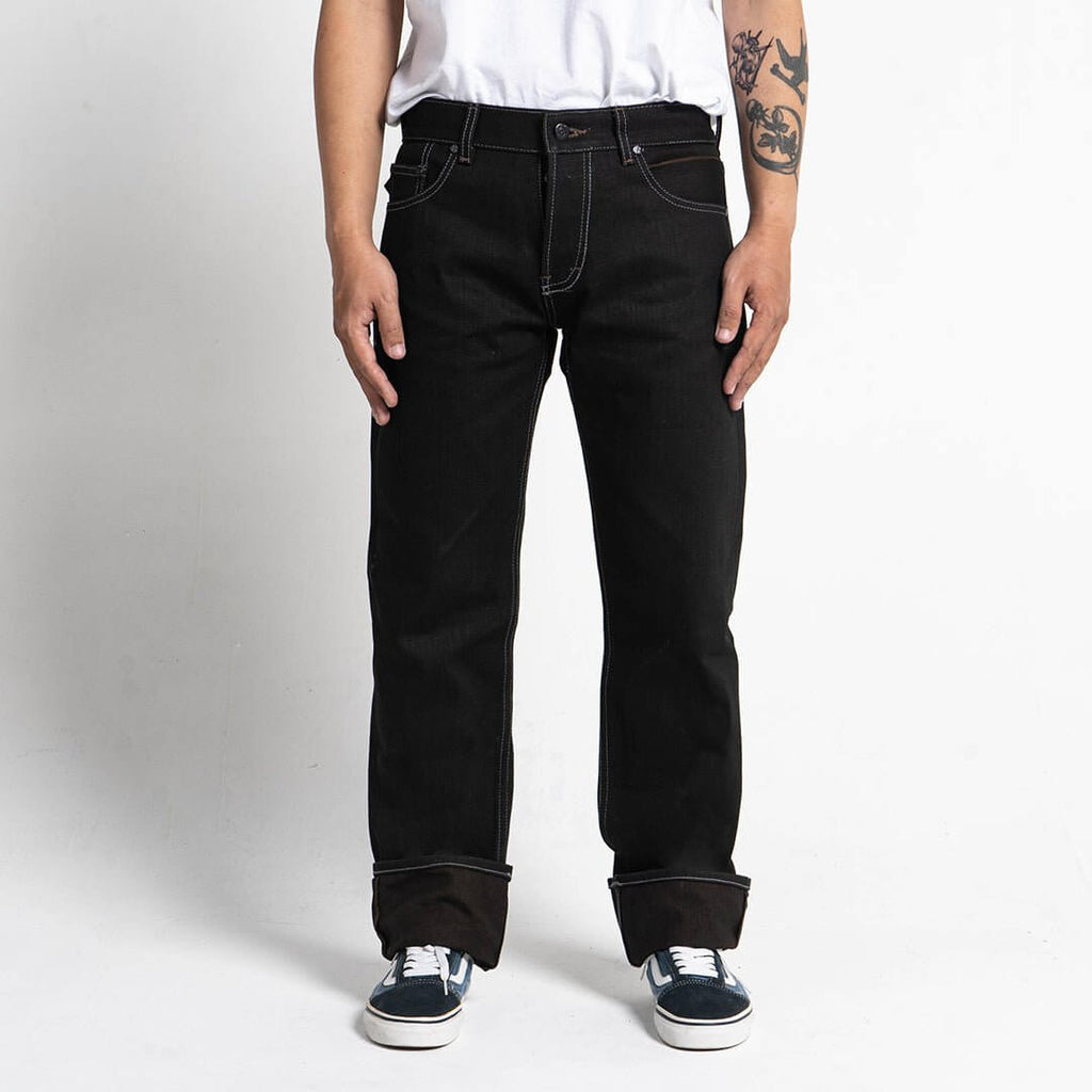 Pride N Joy Co - Tingi Bark 17 Oz Dyed Selvedge Heavyweight Denim - Pride N Joy Co