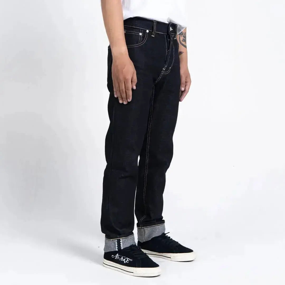 本日限定価格　テンダーロイン　CRUSH DENIM RIDERS E W34 14oz Raw Denim Jeans – Tracy Slim Fit | PRIDENJOY